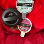 Linen & Harvest Pomegranate [Car Fragrance Refills]  & Black Vent or Visor Clip