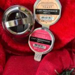 Cactus Blossom & Champagne Toast [Car Fragrance Refills]  & Metallic Vent or Visor Clip
