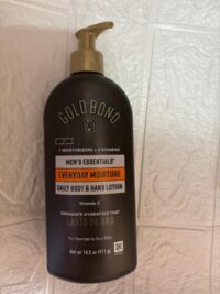 Gold Bond Men's Essentials Everyday Moisturizing Body Lotion Scent 14oz