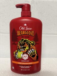 Old Spice Bearglove Body+Face Wash "Crisp Orchard Scent " 33 floz