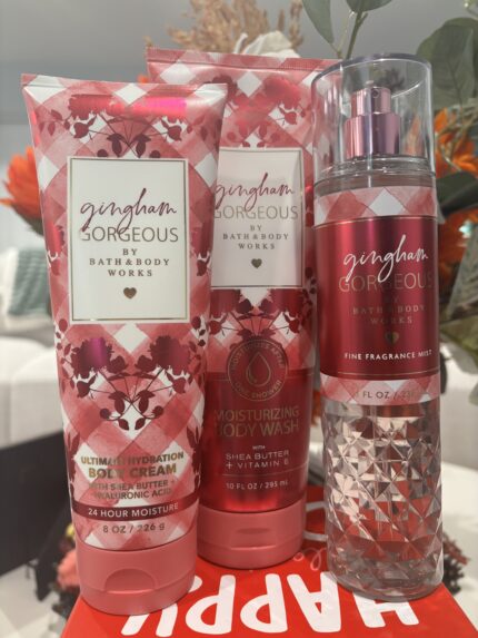 B&B Women Shop Collection: [3p]  Gingham Gorgeous (Mist+Wash+Lotion)