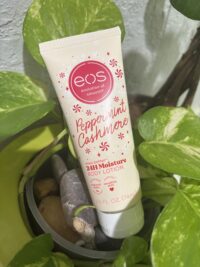 eos Shea Better Travel Size Body Lotion, Peppermint Cashmere, Holiday, Limited Edition Skin Care, 24-Hour Moisture, Body Lotion for Women, travel size toiletries, Vegan, 2.5 fl oz