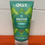 OLLY Revive Body Scrub with Magnesium, Electrolytes & Vitamin B12– Nourishing Cleanser for Skin Exfoliation, Barrier Repair, Refreshing Nerolidew Scent, 6 oz