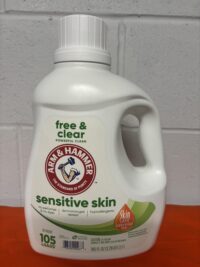 Arm & Hammer Sensitive Skin Free & Clear, 105 Loads Liquid Laundry Detergent
