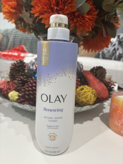 Olay Cleansing & Renewing Nighttime Body Wash, 17.9 fl oz