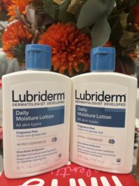 Lubriderm: Daily Moisture Lotion (all skin types) 6floz - Image 2