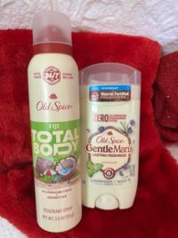 Old Spice "Fiji "Total Body Aluminum Free+Sensitive Deodorant Spray  & Gentlemen's Deodorant Lavender+Mint