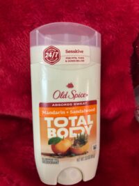 Old Spice deodorant Total Body Collection  "Mandarin Sandalwood " roll-on  2.6 floz