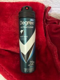 Degree Men Ultra-clear Black+White 72HR Dry Spray "Fresh" 3.8oz
