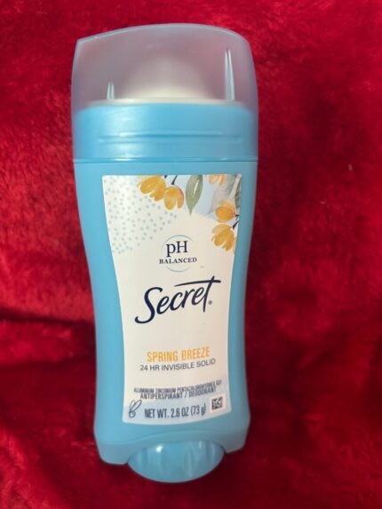 Secret Spring Breeze  Deodorant Stick -  24hr Invisible solid