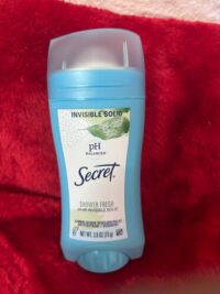 Secret Shower Fresh Deodorant Stick -  24hr Invisible solid