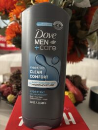 Dove+Men Hydrating Clean Comfort  24hr Nourishing Body +Face Wash 13.5 floz