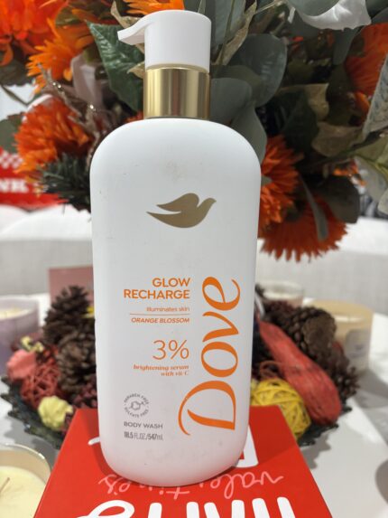 Dove: Glow Recharge 3% Illuminates Skin Orange Blossom -18.5floz