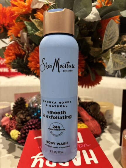 Shea Moisture: Manuka Honey & Oatmeal - Smooth & exfoliating 24h Moisture Bodywash 18oz