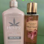 Hempz Koa &  Sweet Almond Shea Butter  "Lotion" & VS Velvet Golden Fragrance Mist