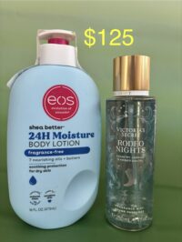 Eos Shea Better:  24h Moisture: Fragrance Free 6fl oz  & VS Rodeo Nights