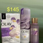Olay: Age Defying 6pk Barsoap, Notes of Elderberry & Almond Cream Bodywash & VS Lush Starfruit Lotus
