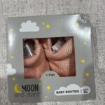 Moon & Stars 1-pair Baby Booties
