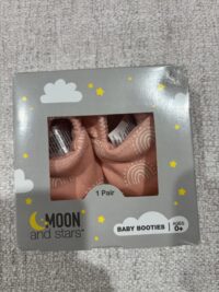Moon & Stars 1-pair Baby Booties