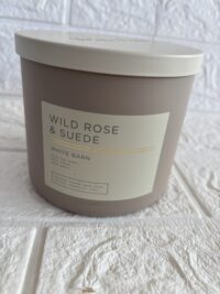 B&B 3-Wick Candle Collection: Wild Rose & Suede