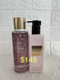 VS: Let's Go Girls Pink Suede & Cactus Flower [Mist] & VS Crush Lotion