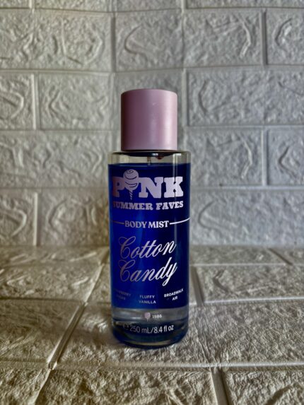 Pink : Summer Faves Body Mist : Cotton Candy - Strawberry Sugar, Fluffy Vanilla, Broad-walk Air [Mist]