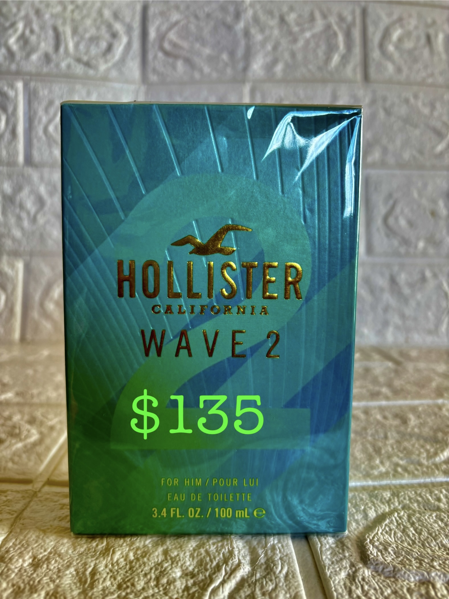 IMG_9069 Hollister "Waves" 3.4oz Eau De Toilette for Men - Image 1