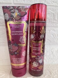 B&B Women Shop Fine Collection: [Women 2pc Set] Strawberry Snowflakes