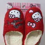 Hello Kitty Slippers - (L/XL) - Shoe Size 3-4