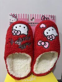Hello Kitty Slippers - (L/XL) - Shoe Size 3-4