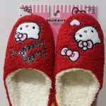 Hello Kitty Slippers - (S/M) - Shoe Size 1-2