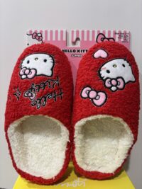 Hello Kitty Slippers - (S/M) - Shoe Size 1-2