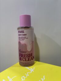 Pink: Creme Fresh & Clean - Lemon Merigue, Mashmallow Fluff, Vanilla Snow + essential oils