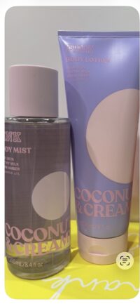 Pink: Coconut & Creamy - Pear Skin, Frothy Milk, Warm Amber + essential oils  (Lotion+Mist)