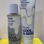 Pink: Creme Cool & Bright - Pink Sprinkles, Sugared Musk, Vanilla Icing + essential oils - (Mist+Lotion)