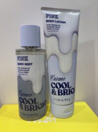 Pink: Creme Cool & Bright - Pink Sprinkles, Sugared Musk, Vanilla Icing + essential oils - (Mist+Lotion)