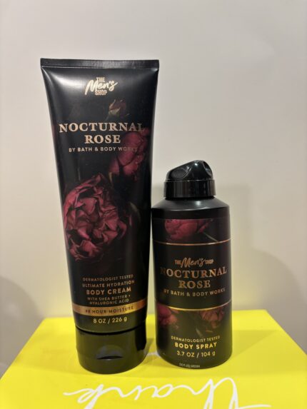 B&B  Men Shop Collection (Men Deodorizing Spray + Lotion) : Nocturnal Rose
