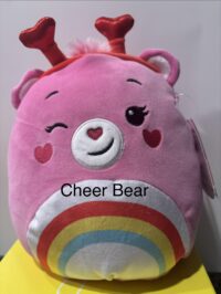 Squishmallows Cheer Bear Valentines 7 inch Collectible