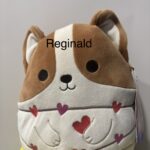Squishmallows Original 8 Inch "Reginald The Corgi With Hearts"