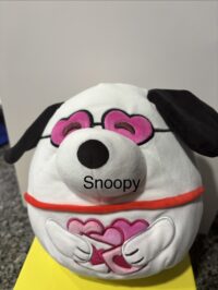 Squishmallows Original 8 inch Peanuts"Snoopy with hearts" Valentines Edition Plush