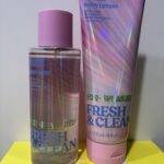 Pink: Sun Splashed - Fresh & Clean : Dewy Aloe, Sea Spray & Fresh Honeydew + essential oils  (Lotion+Mist)