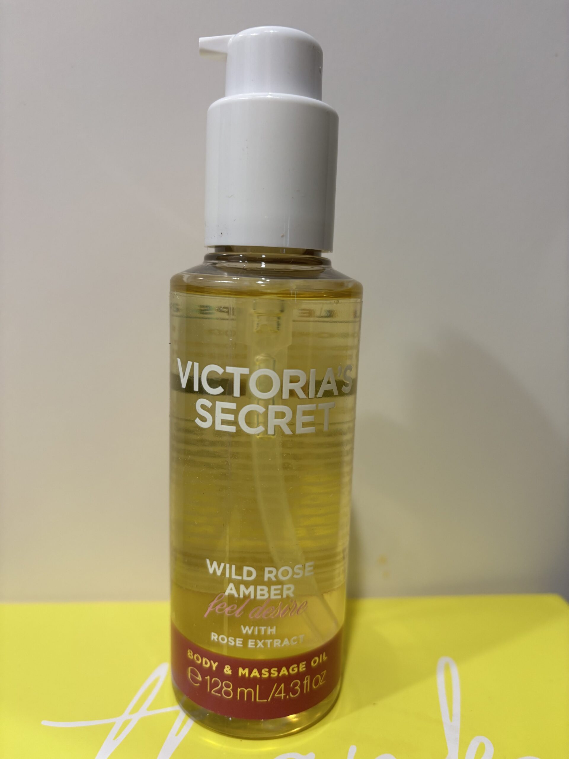 IMG_9920 Victoria's Secret: Wild Rose Amber feel desire with rose & extract Massage & Body Oil - Image 1