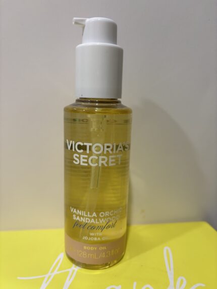 Victoria's Secret:  Vanilla Orchid Sandalwood feel comfort with jojoba oil Body Oil