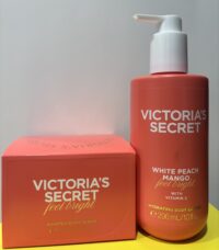Victoria Secret White Peach Mango - feel bright with Vitamin C -Lotion & Body Butter Combo