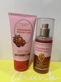 B&B  [Mini Mist+Lotion]  Strawberry Pound Cake - Image 2