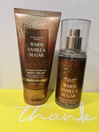 B&B Women Shop Collection: [Women Mini 2pc Set] Warm Vanilla Sugar