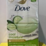 Dove Bar Soap -Cool Moisture Moisturizing Cream - 6ct