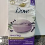 Dove Bar Soap -Relaxing Moisturizing Cream - 6ct