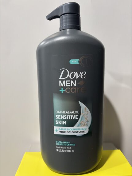 Dove Men+Care Oatmeal & Aloe Sensitive Skin 30floz
