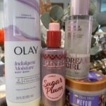 Olay Indulgent Moisture Body Wash & Tree Hut Meyow Bodybutter & VS: Love Shimmer-Dream Girl Fragrance Mist
